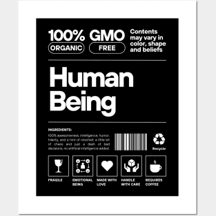 Human Being Facts Posters and Art